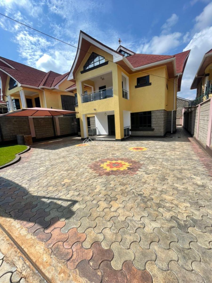 4 Bedroom House with Sq All Ensuite Mugutha with Study Room Gated, Ruiru, Ruiru, Kiambu, Townhouse for Sale