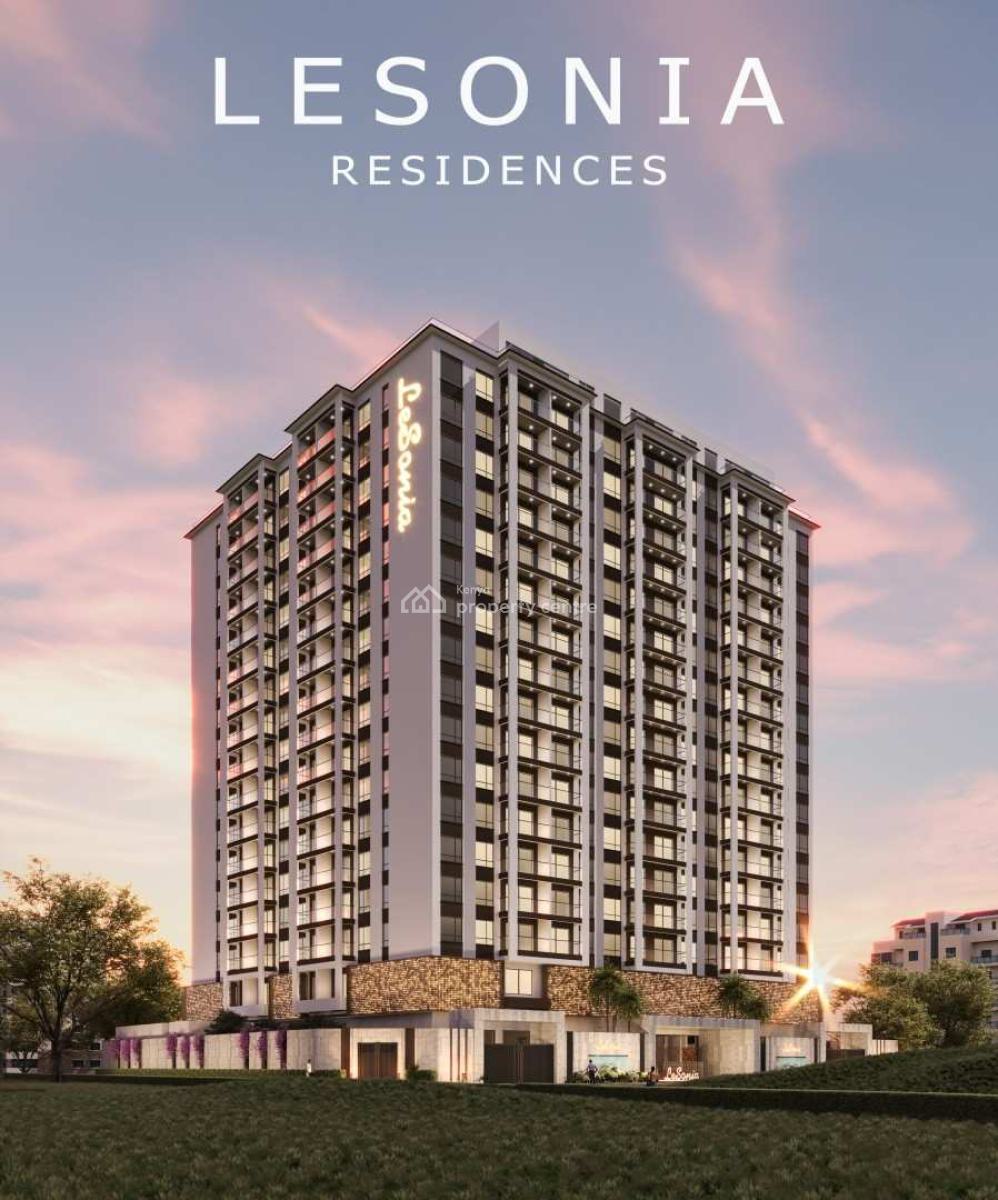 Lesonia Residences: One Bedroom Apartments, Off Gatundu Road, Kileleshwa, Nairobi, Apartment for Sale