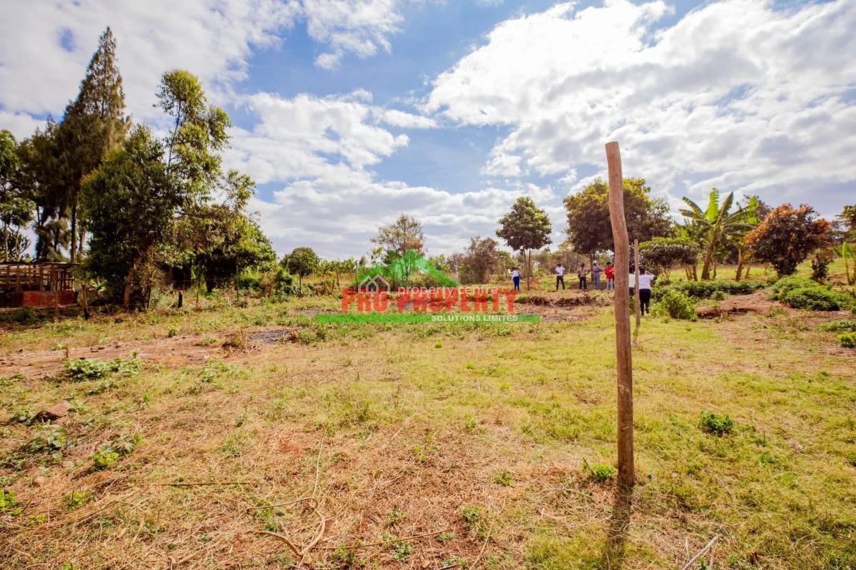 Prime Residential Plot, Gikambura, Jambu Tv, Kikuyu, Kiambu, Residential Land for Sale