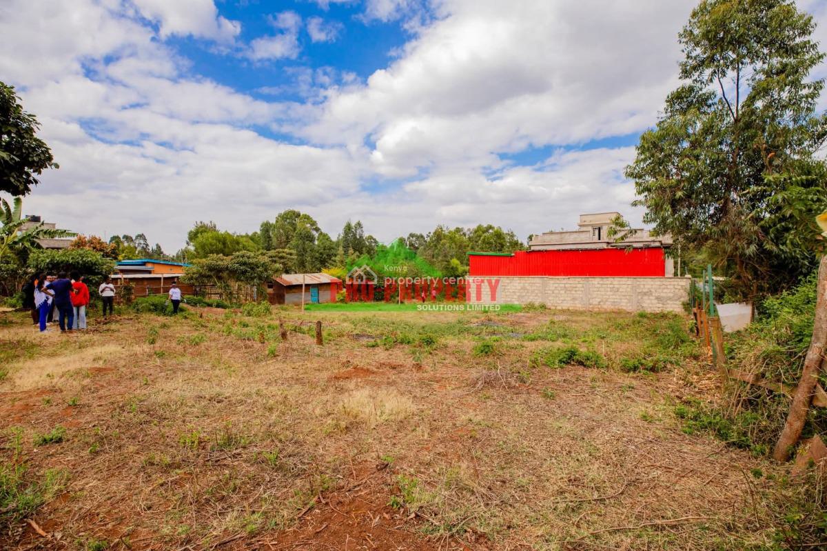 Prime Residential Plot, Gikambura, Jambu Tv, Kikuyu, Kiambu, Residential Land for Sale