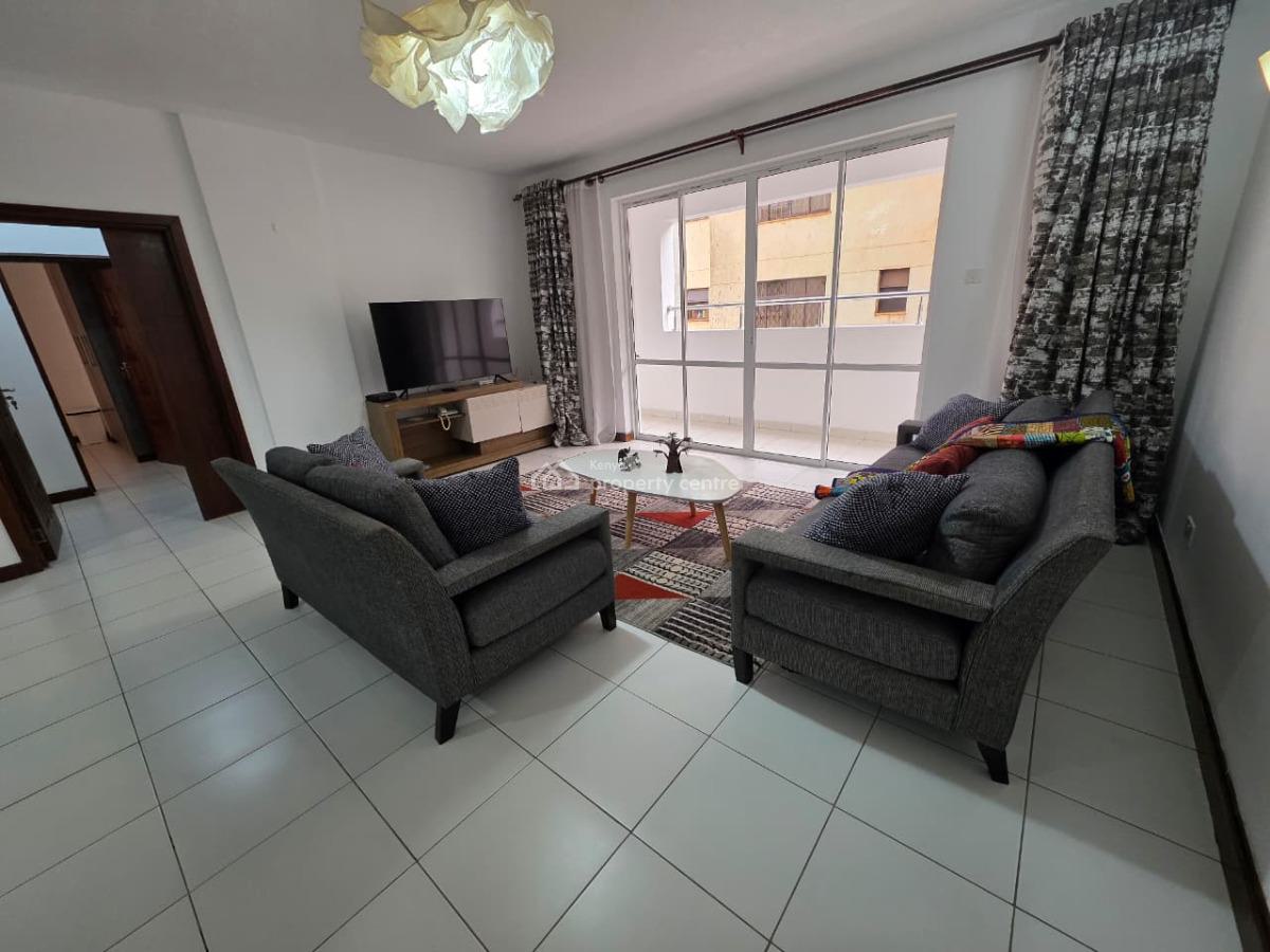 Elegant Furnished 2 Bedrooms Apartment, Brookside, Westlands, Nairobi, Apartment for Rent