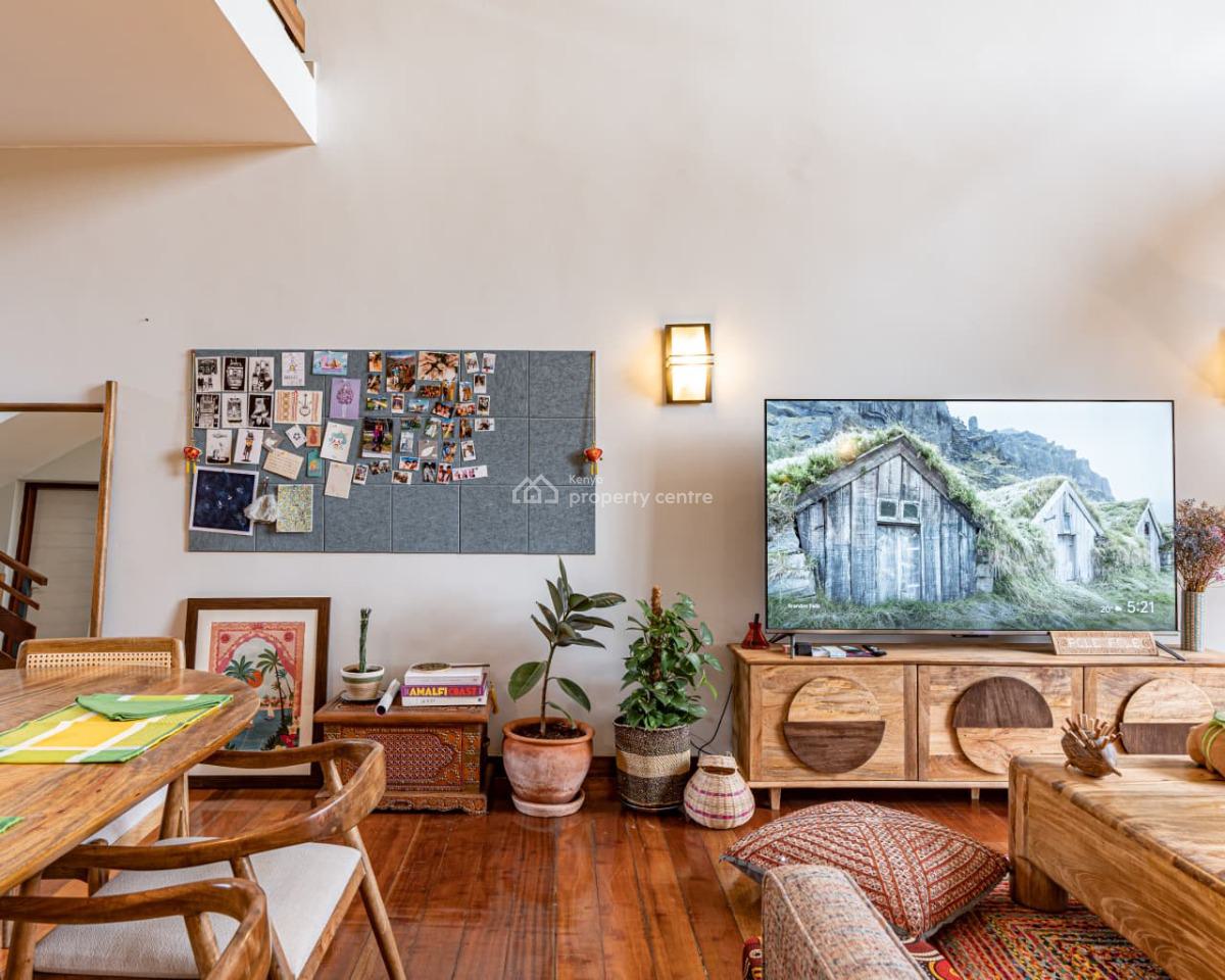 Secure and Spacious Fully Furnished 3 Bedrooms Duplex Homes, General Mathenge, Westlands, Nairobi, Apartment for Rent