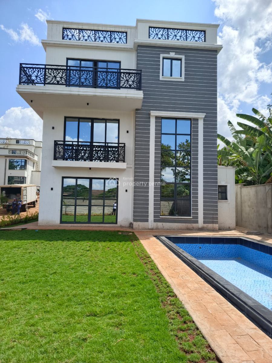 a Magnificent Spacious 5 Bedroom Townhouse All Ensuite Plus Dsq, Lavington, Nairobi, House for Sale