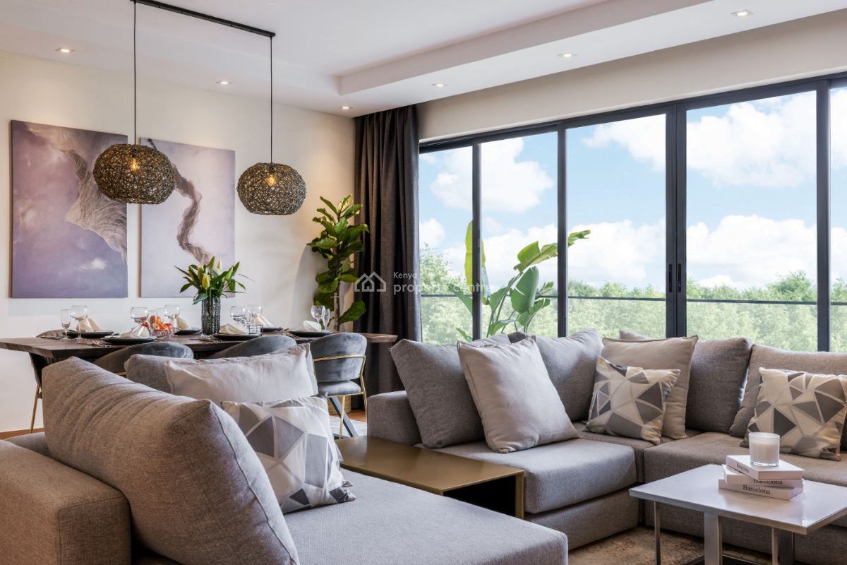 an Elegant Spacious 3 Bedroom All Ensuite Plus Dsq, Riverside, Westlands, Nairobi, Apartment for Sale