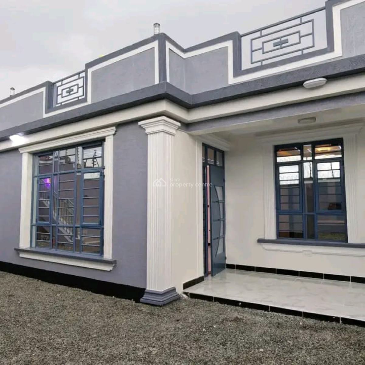 Modern 3-bedroom All-en-suite Flat Roof Bungalow, Kimbo, Ruiru, Kiambu, House for Sale