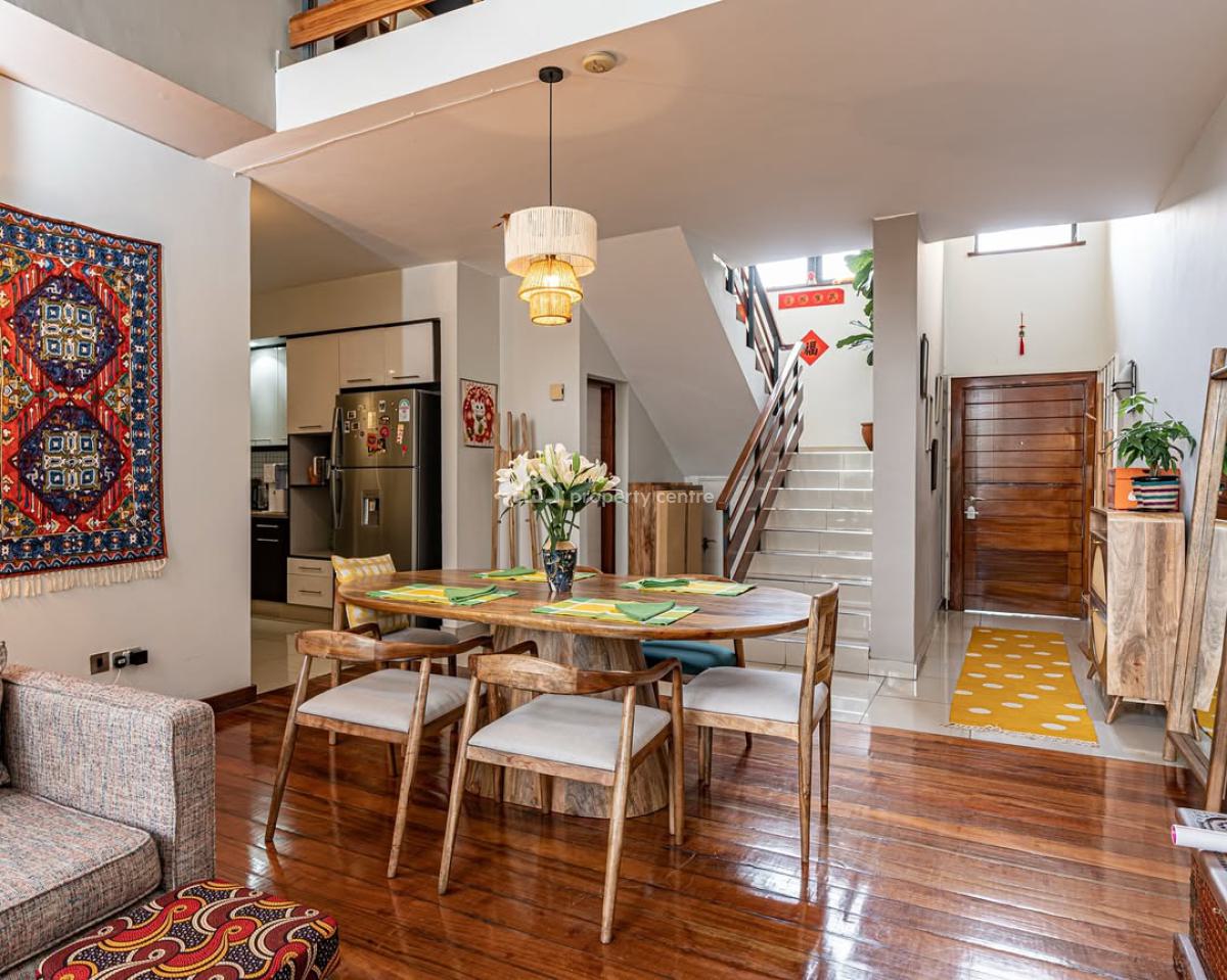 Luxurious Fully Furnished 3 Bedroom Apartment Duplex Off Muthangari Dr, Westlands, Nairobi, Apartment for Rent