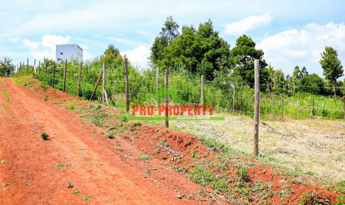 Prime Residential Plot, Kamangu Ngamba Area, Kikuyu, Kiambu, Residential Land for Sale