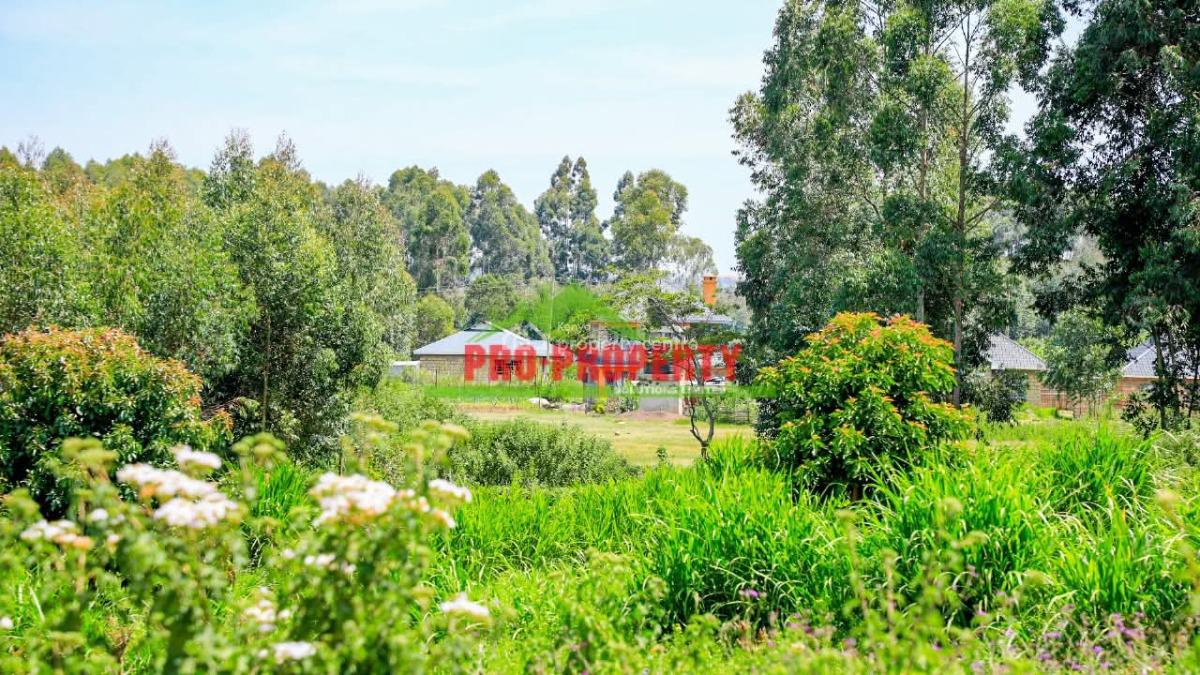 Prime Residential Plot, Kamangu Ngamba Area, Kikuyu, Kiambu, Residential Land for Sale