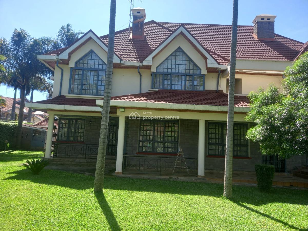 Magnificent 5 Bedroom House with a Garden, Runda, Westlands, Nairobi, Terraced Duplex for Rent