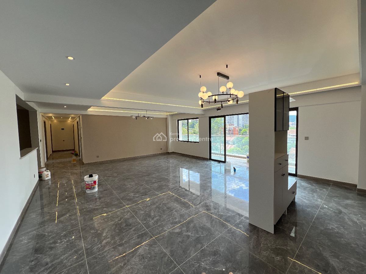 Newly Built Elegant 4 Bedrooms, All Ensuite Plus Dsq, Kagundo Road, Kileleshwa, Nairobi, Apartment for Rent