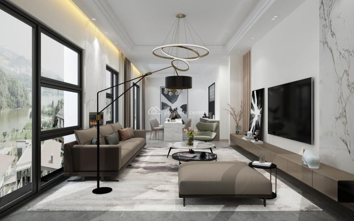 an Elegant Spacious 6 Bedroom Townhouse All Ensuite Plus Dsq, Lavington, Nairobi, House for Sale