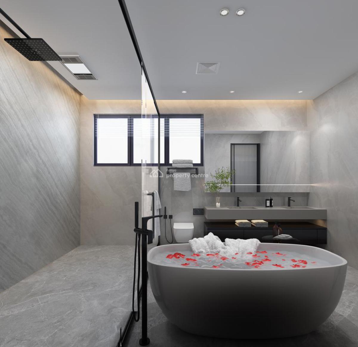 an Elegant Spacious 6 Bedroom Townhouse All Ensuite Plus Dsq, Lavington, Nairobi, House for Sale