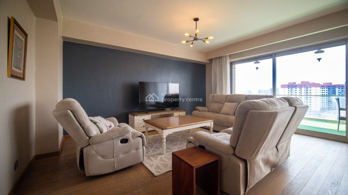 an Amazing 3 Bedroom All Ensuite Plus Dsq Fully Furnished, Kileleshwa, Nairobi, Apartment for Rent