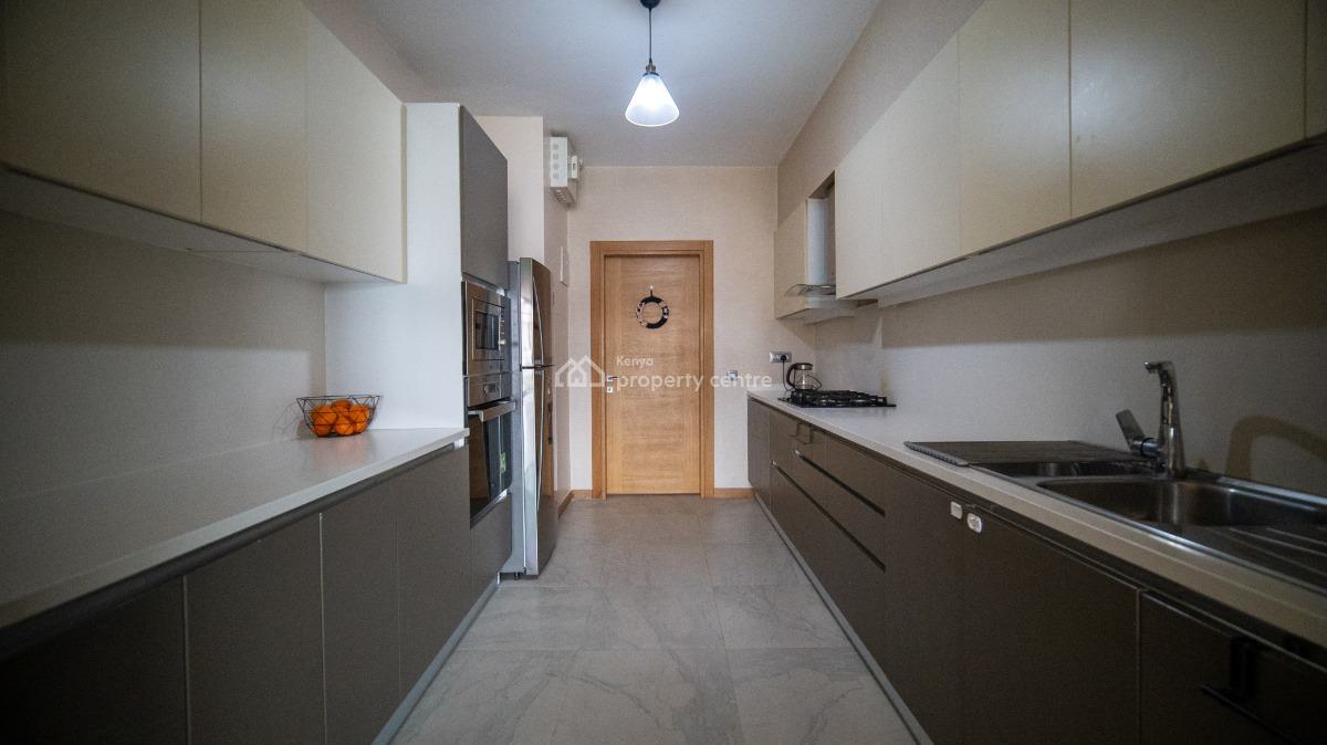 an Amazing 3 Bedroom All Ensuite Plus Dsq Fully Furnished, Kileleshwa, Nairobi, Apartment for Rent