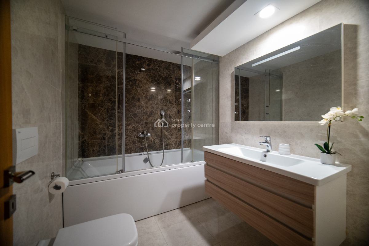 an Amazing 3 Bedroom All Ensuite Plus Dsq Fully Furnished, Kileleshwa, Nairobi, Apartment for Rent
