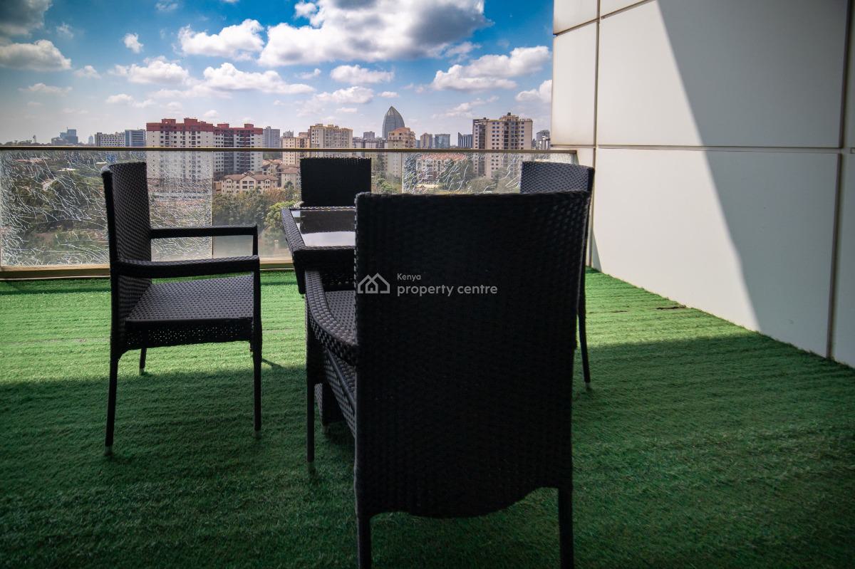 an Amazing 3 Bedroom All Ensuite Plus Dsq Fully Furnished, Kileleshwa, Nairobi, Apartment for Rent