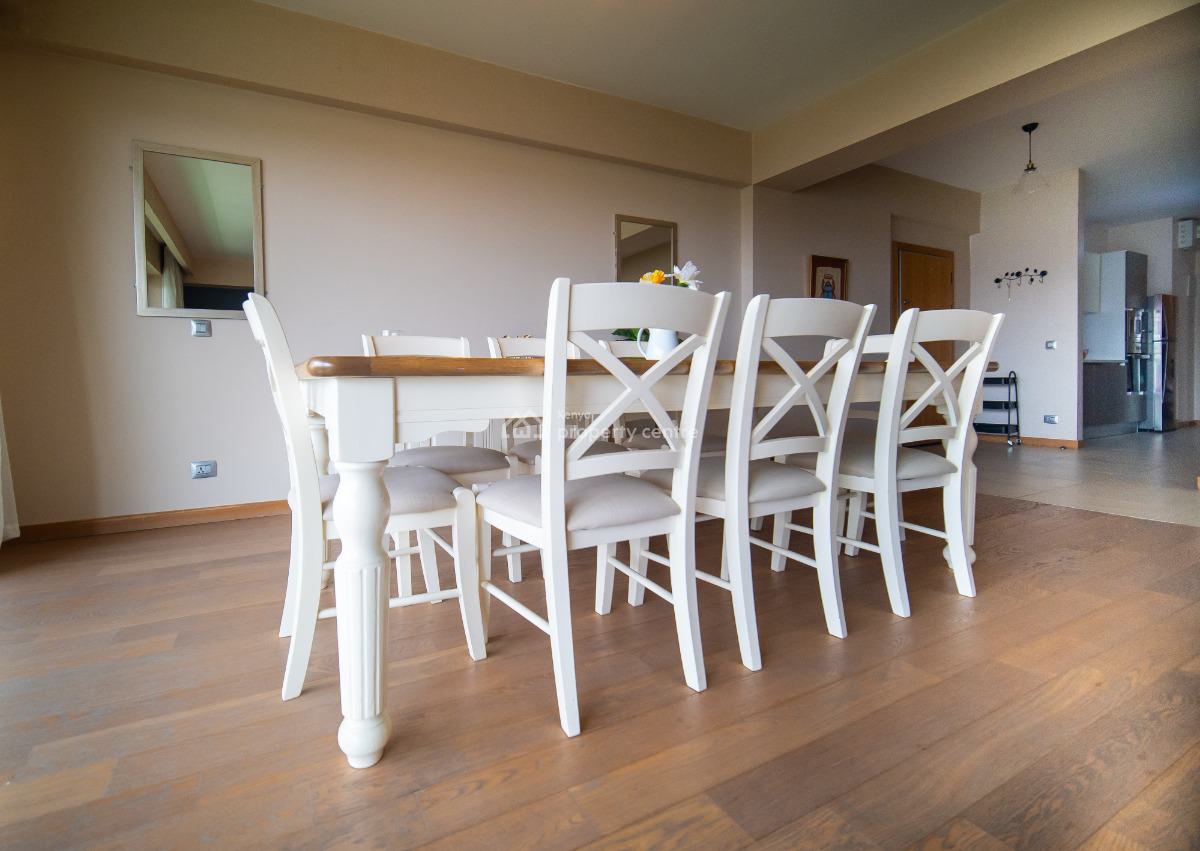 an Amazing 3 Bedroom All Ensuite Plus Dsq Fully Furnished, Kileleshwa, Nairobi, Apartment for Rent