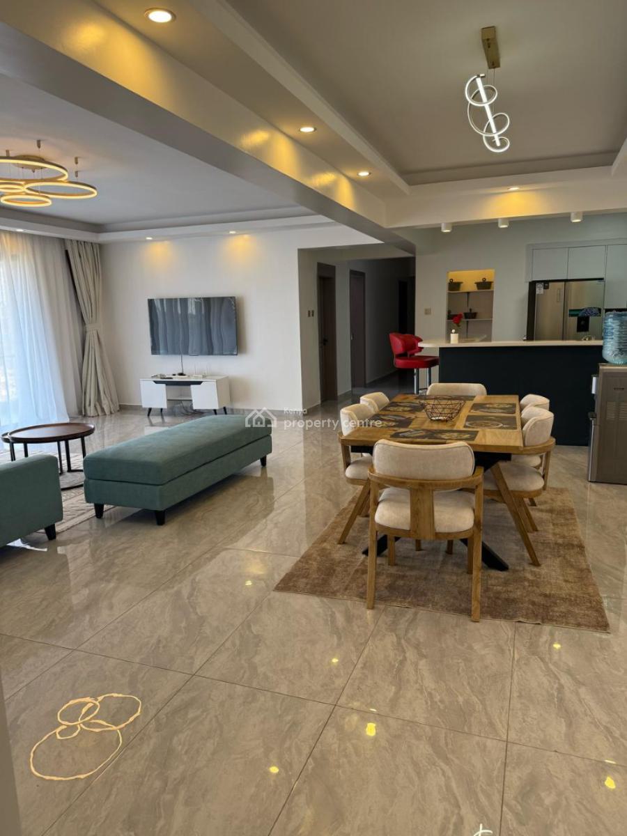 Fully Furnished and Serviced 4 Bedroom Apartment, Lavington, Nairobi, Apartment for Rent