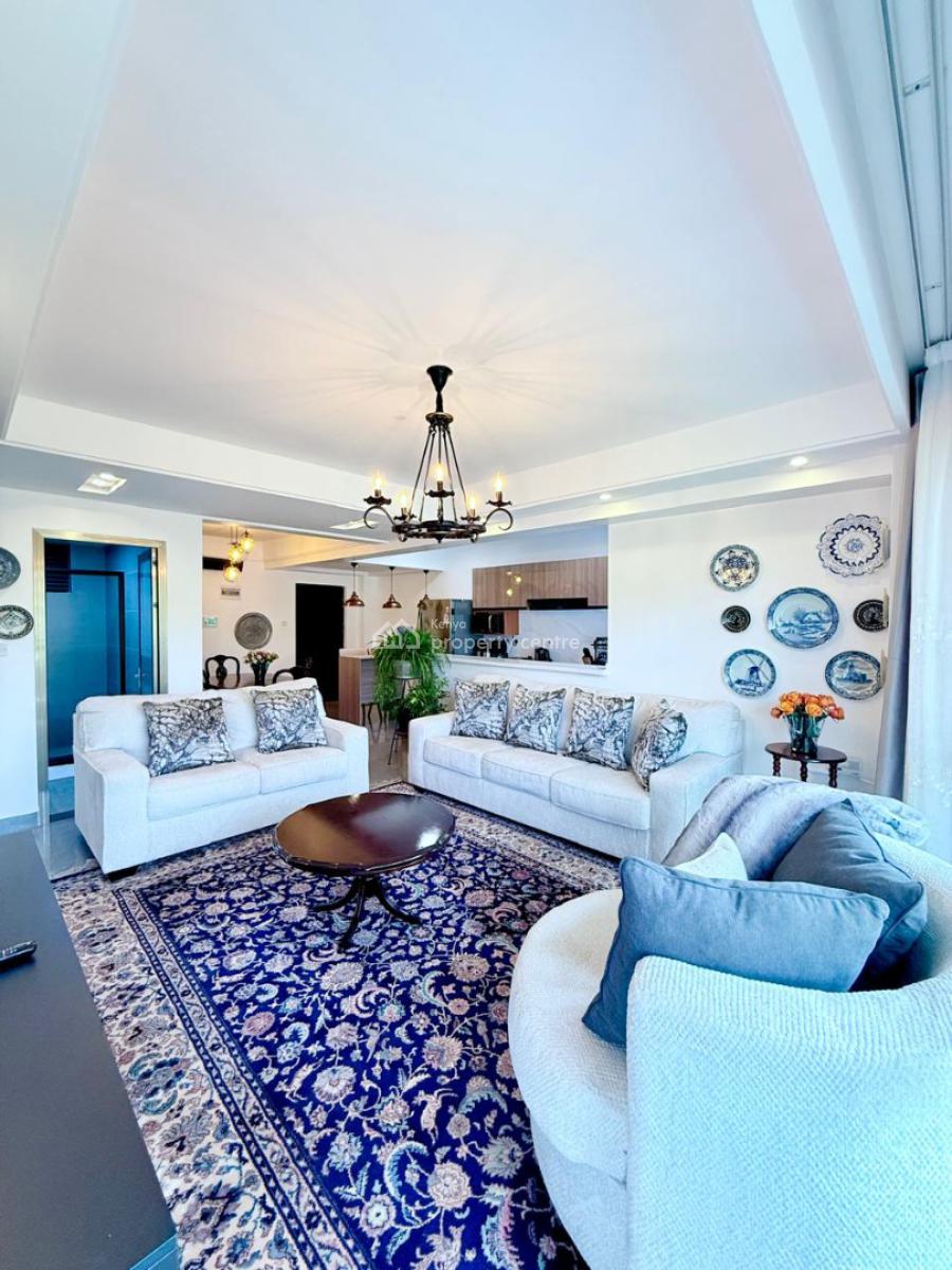 Fully Furnished and Serviced 2 Bedroom Master Ensuite, Riverside Drive, Westlands, Nairobi, Apartment for Rent