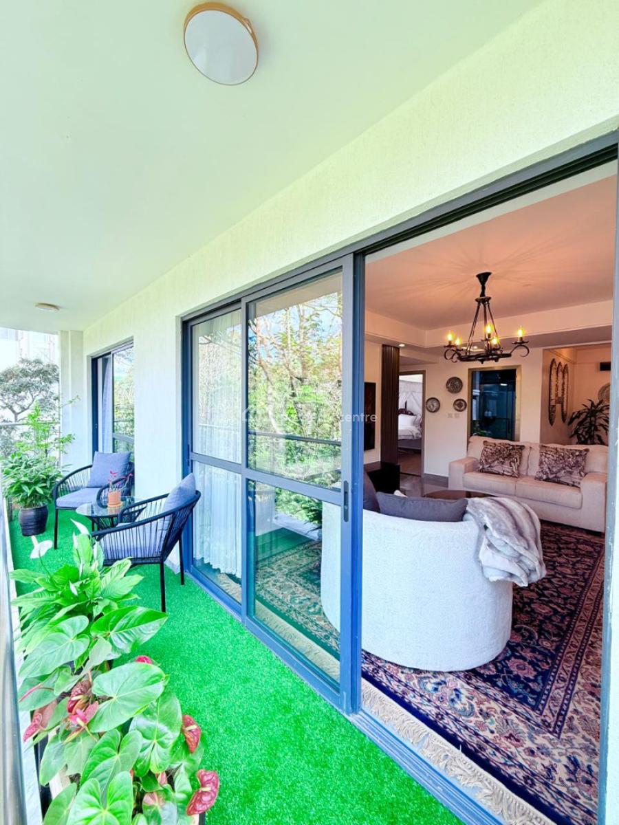 Fully Furnished and Serviced 2 Bedroom Master Ensuite, Riverside Drive, Westlands, Nairobi, Apartment for Rent
