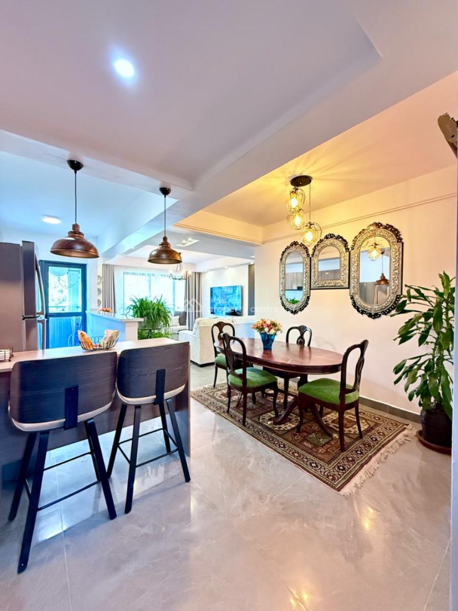 Fully Furnished and Serviced 2 Bedroom Master Ensuite, Riverside Drive, Westlands, Nairobi, Apartment for Rent