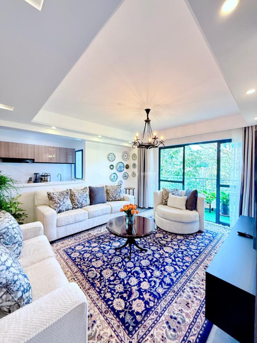 Fully Furnished and Serviced 2 Bedroom Master Ensuite, Riverside Drive, Westlands, Nairobi, Apartment for Rent