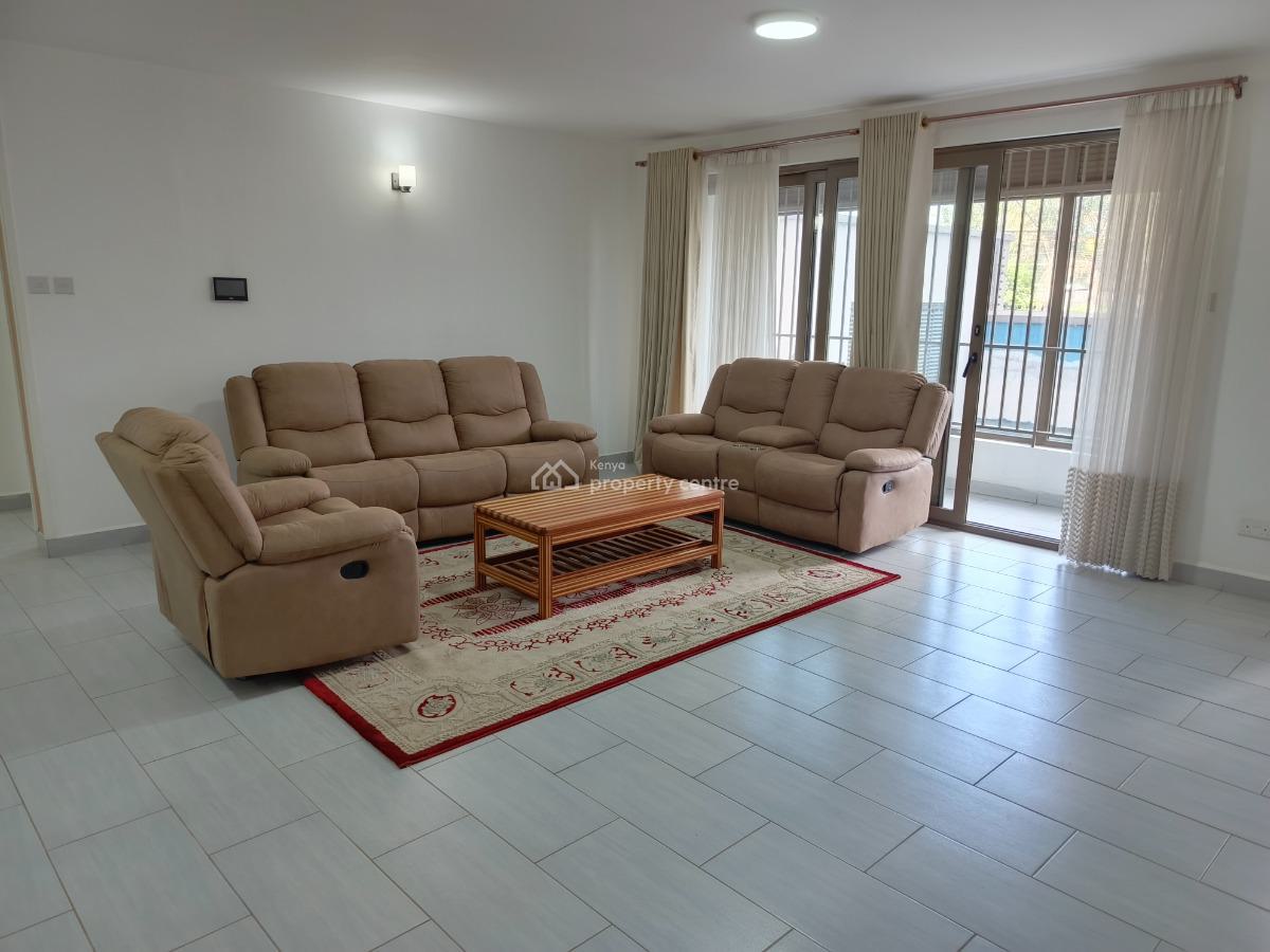 a Magnificent Unfurnished 3 Bedroom All Ensuite Plus Dsq, Muthangari Drive, Lavington, Nairobi, Apartment for Rent