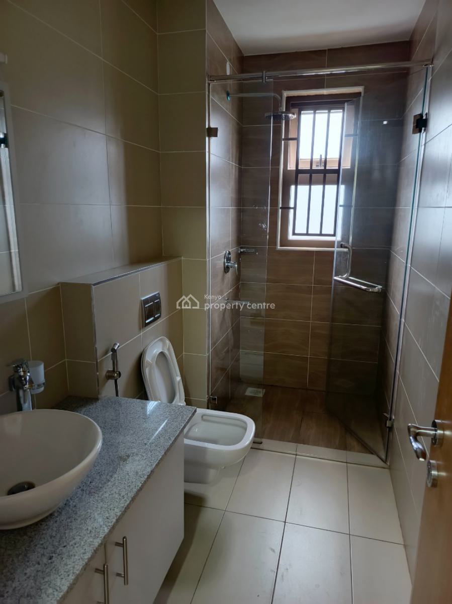 a Magnificent Unfurnished 3 Bedroom All Ensuite Plus Dsq, Muthangari Drive, Lavington, Nairobi, Apartment for Rent