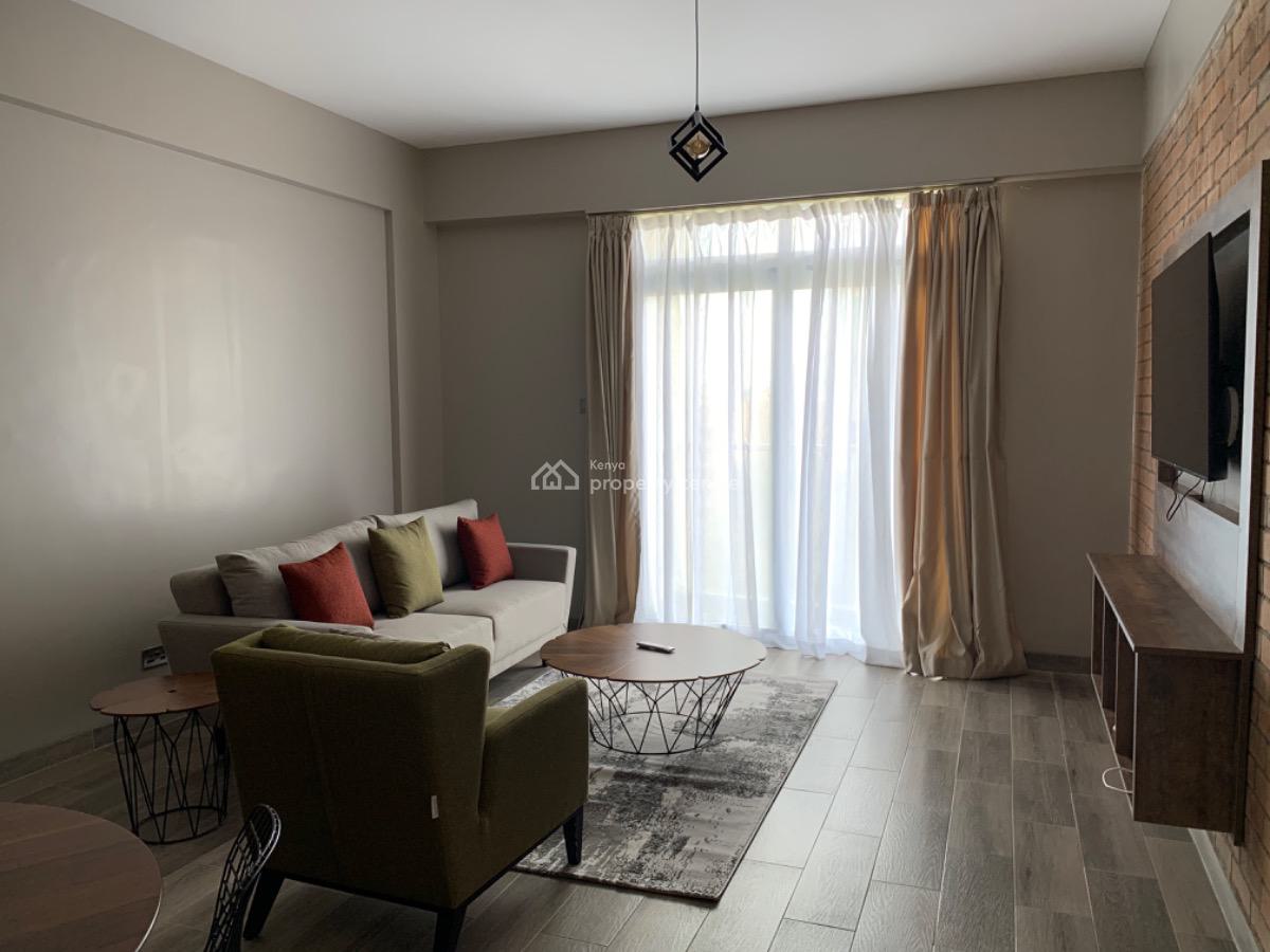 Fully Furnished and Serviced 1 Bedroom Apartment Available, Kileleshwa, Nairobi, Apartment for Rent