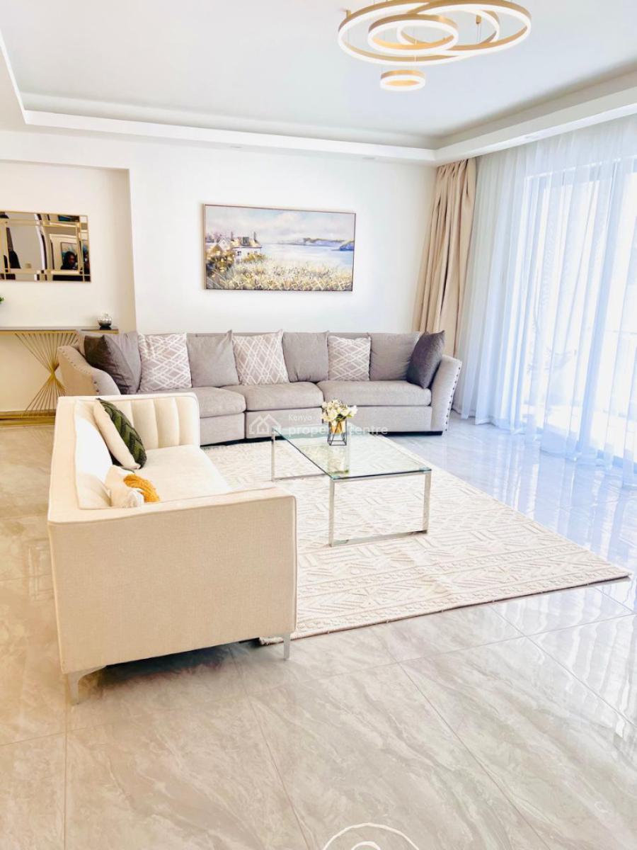 Luxurious 4 Bedroom Plus Dsq Fully Furnished Apartment in Kilimani, Kilimani, Kilimani, Nairobi, Apartment for Rent