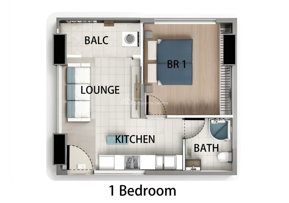 Express View Residency, Riara Gardens Road, Kilimani, Nairobi, Apartment for Sale
