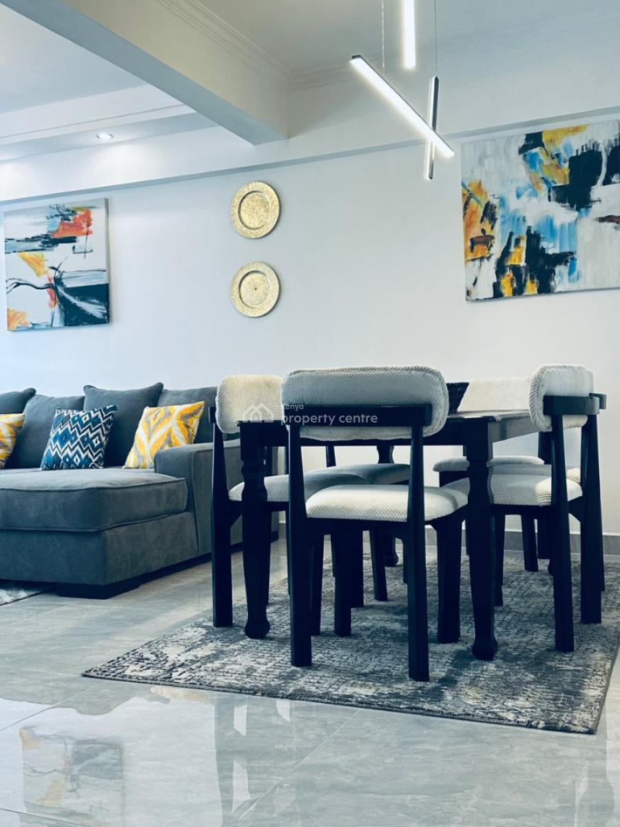 Fully Furnished 3 Bedroom Apartment Along Woodavenue, Wood Avenue, Kilimani, Nairobi, Apartment for Rent