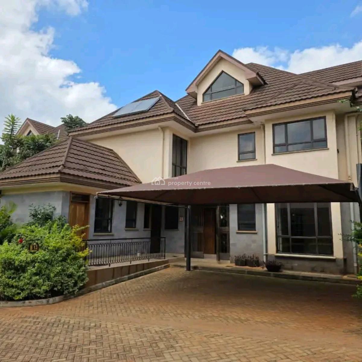 Luxury 4 Bedroom Villa, Runda, Westlands, Nairobi, Townhouse for Rent