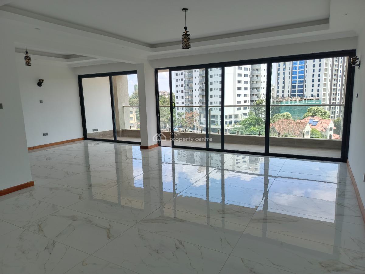 an Elegant Spacious 3 Bedroom All Ensuite Plus Dsq, Kileleshwa, Nairobi, Apartment for Rent