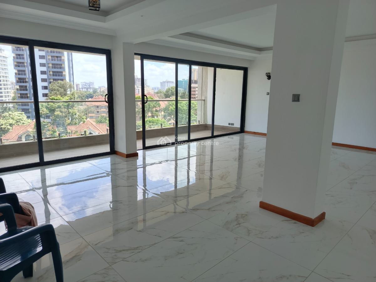 an Elegant Spacious 3 Bedroom All Ensuite Plus Dsq, Kileleshwa, Nairobi, Apartment for Rent