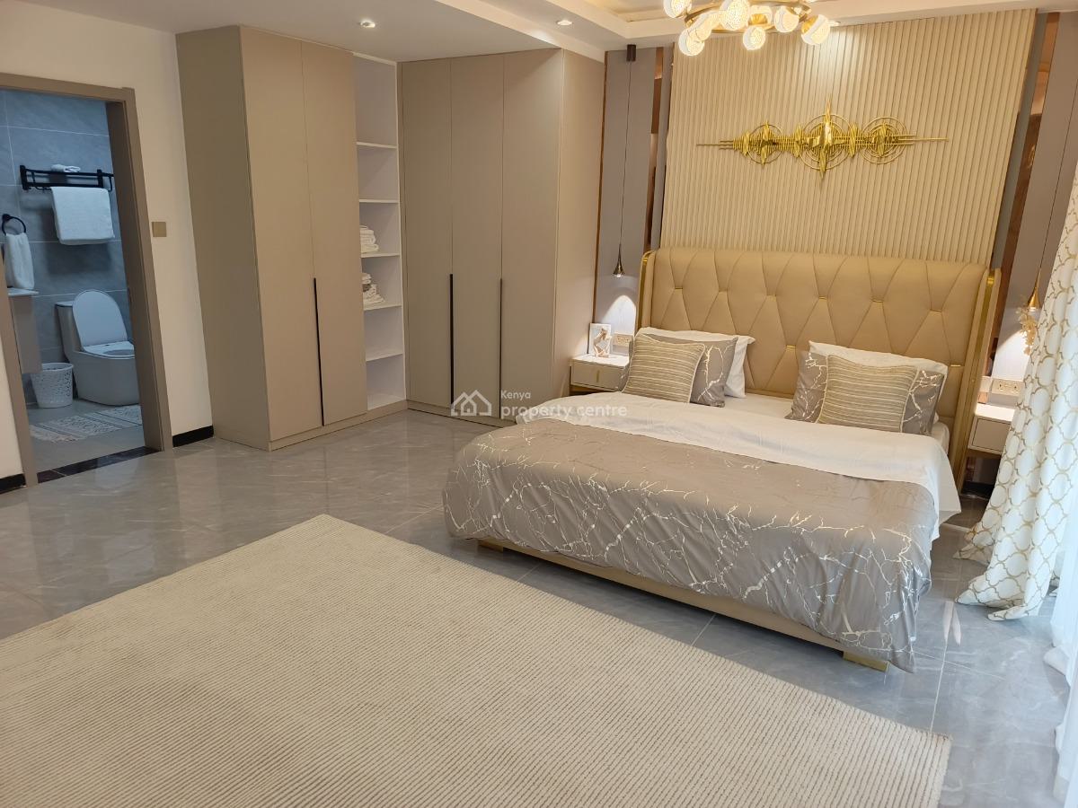 an Elegant Spacious Furnished + Serviced 3 Bedroom All Ensuite +dsq, Kileleshwa, Nairobi, Apartment for Rent