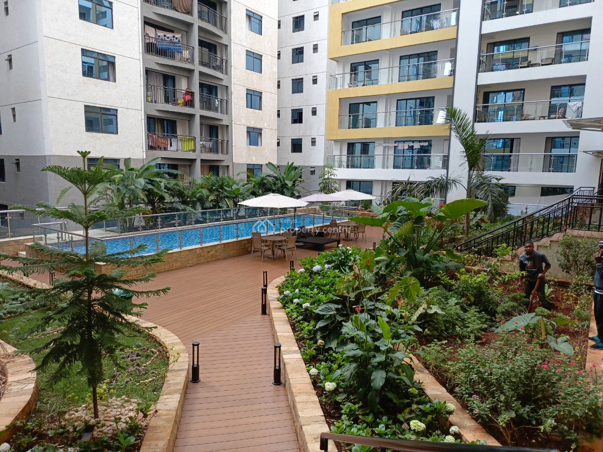 an Elegant Spacious Furnished + Serviced 3 Bedroom All Ensuite +dsq, Kileleshwa, Nairobi, Apartment for Rent