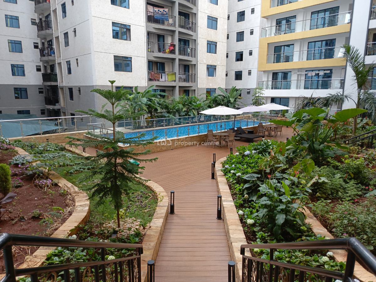 an Elegant Spacious Furnished + Serviced 3 Bedroom All Ensuite +dsq, Kileleshwa, Nairobi, Apartment for Rent