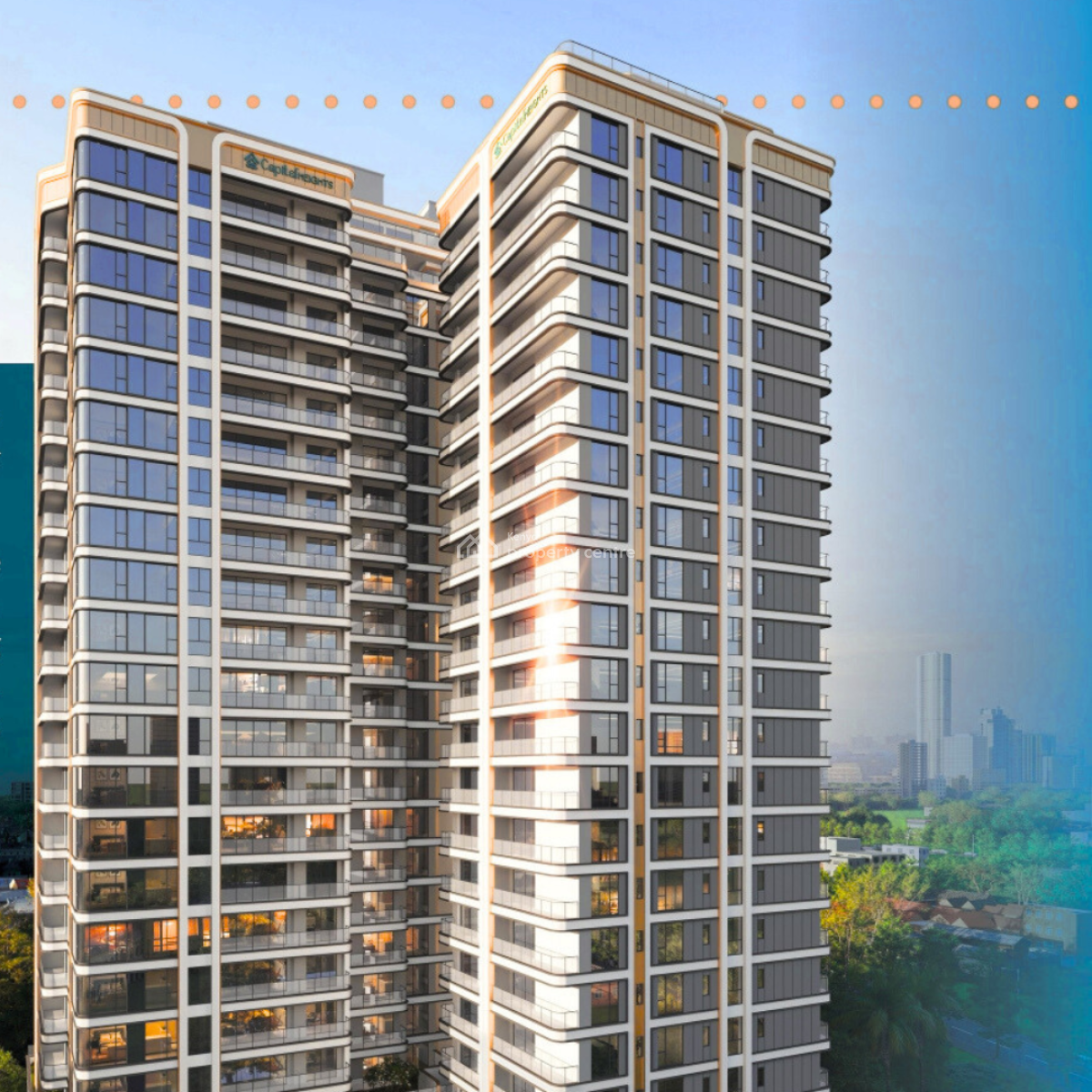 Modern 3 Bedroom Apartment  at Capital Heights, Westlands, Westlands, Westlands, Nairobi, Apartment for Sale