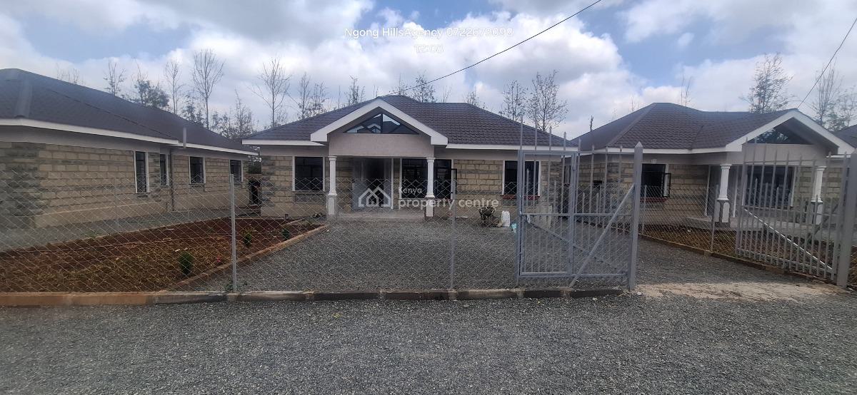 Exclusive Three-bedroom Bungalows, Matasia, Ngong, Kajiado, Detached Bungalow for Sale