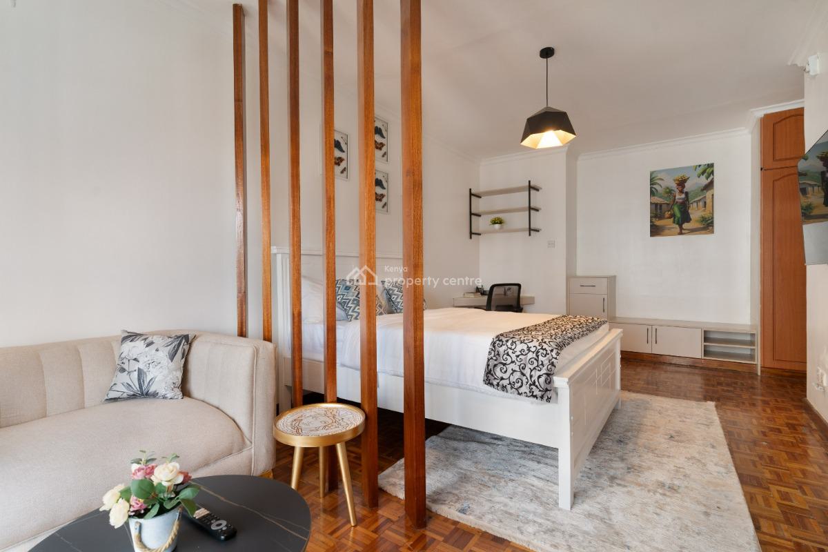 Fully Furnished Studio, Valley Arcade, Lavington, Nairobi, Bedsitter (single Room) for Rent