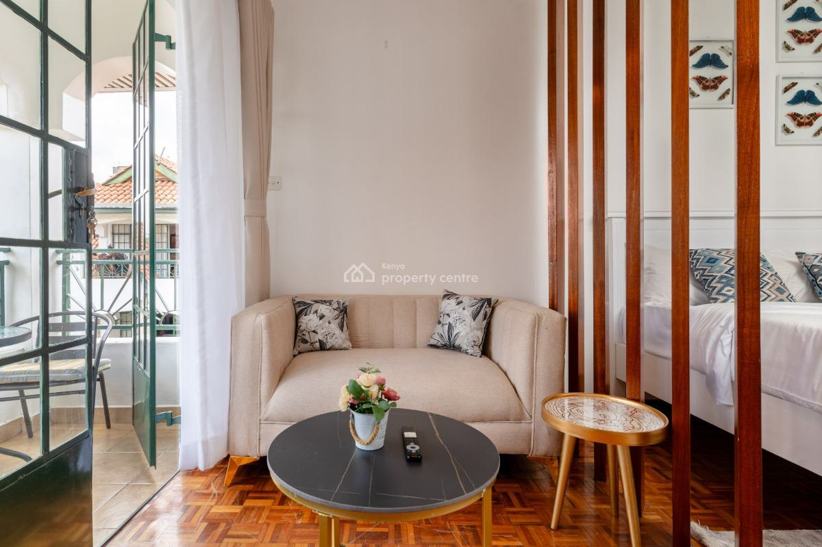 Fully Furnished Studio, Valley Arcade, Lavington, Nairobi, Bedsitter (single Room) for Rent