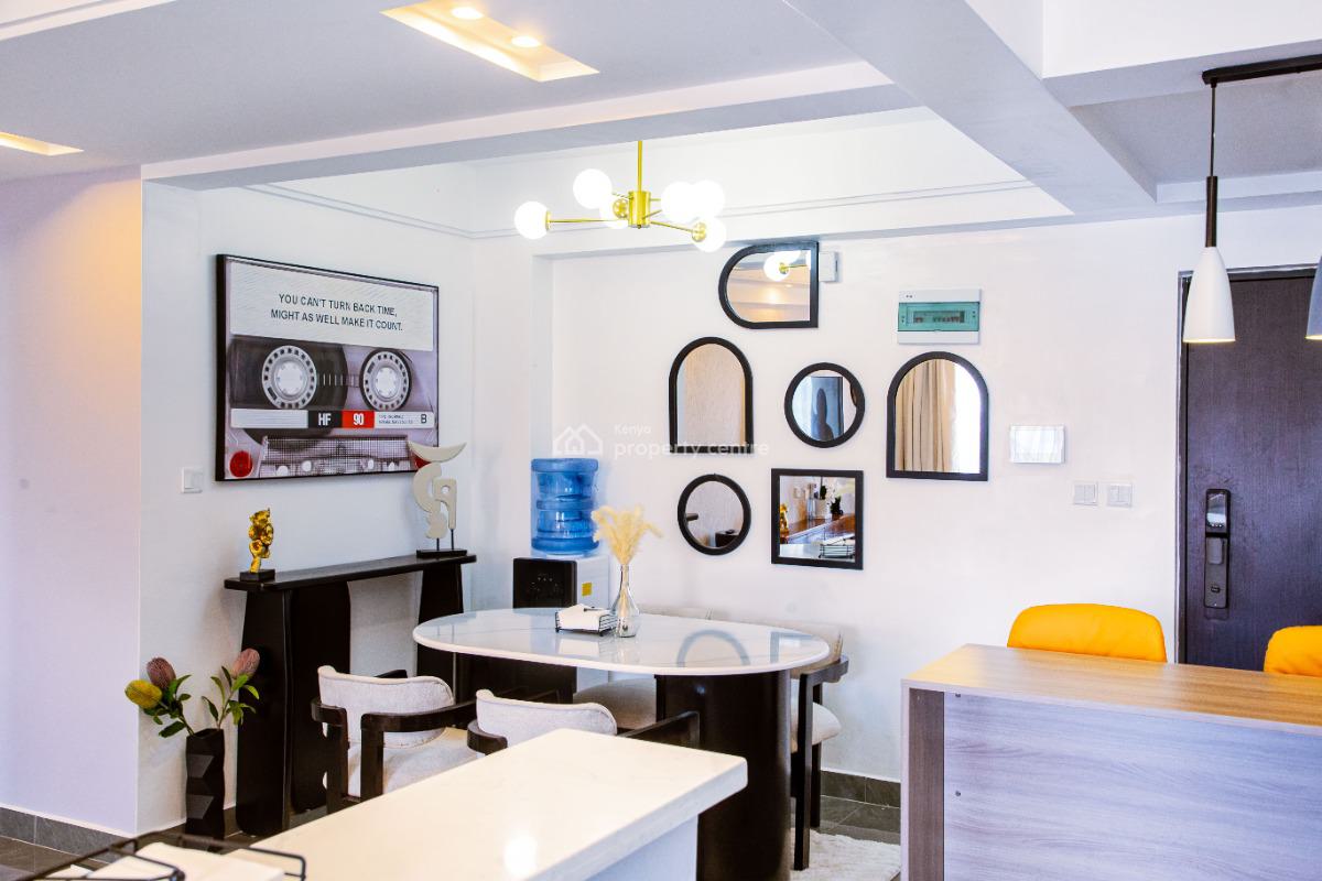 Fully Furnished 2 Bedroom Apartment with Top Amenities., Riverside Drive., Westlands, Nairobi, Apartment Short Let