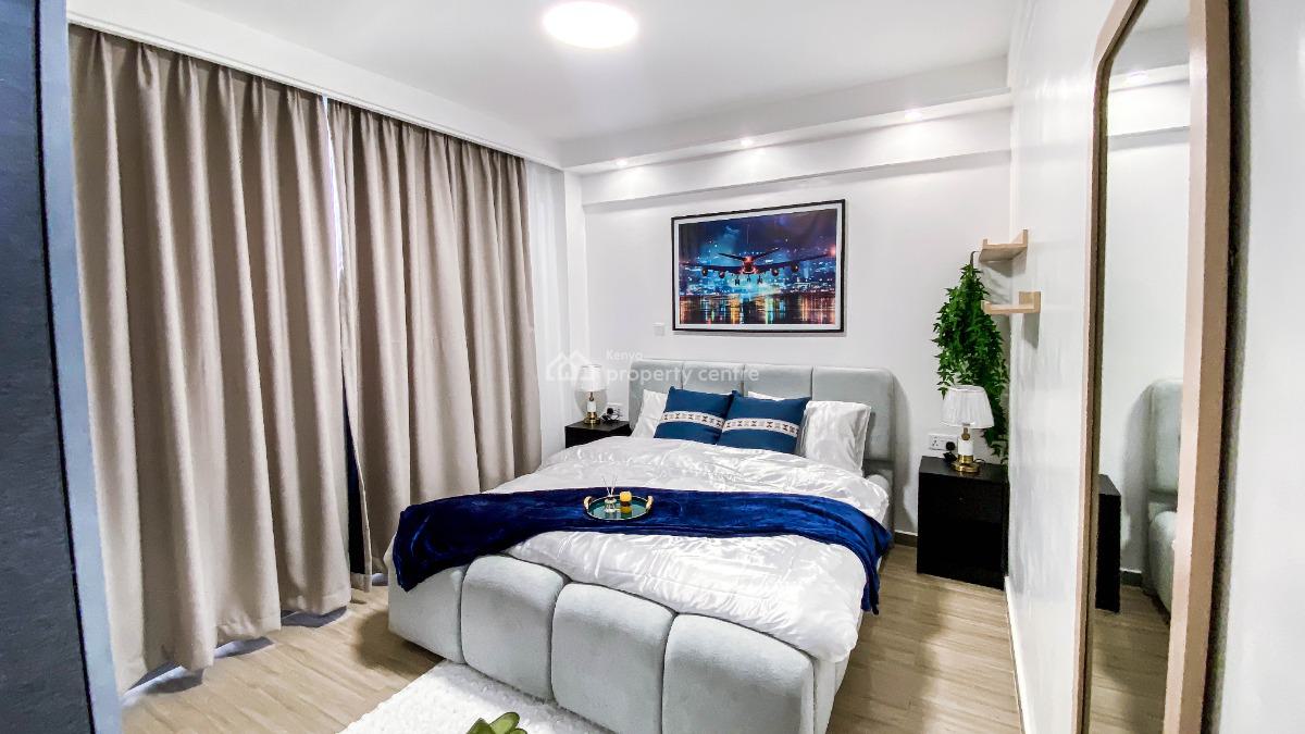 Fully Furnished 2 Bedroom Apartment with Top Amenities., Riverside Drive., Westlands, Nairobi, Apartment Short Let