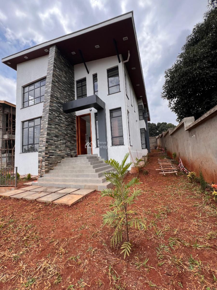 Contemporary Modern 6bedroom Maisonette All Ensuite Muhuri Rd Kikuyu., Kikuyu, Kiambu, House for Sale
