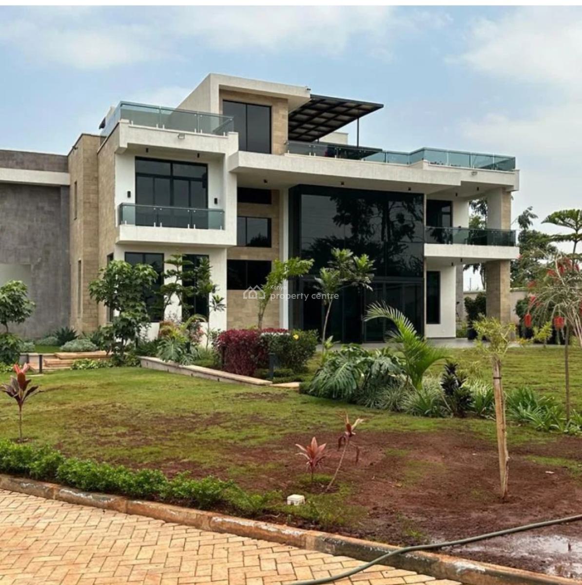 Exquisite 6 Bedroom Flatroof House with Pool Dsq on 0.7acres in Runda., Runda, Westlands, Nairobi, House for Sale