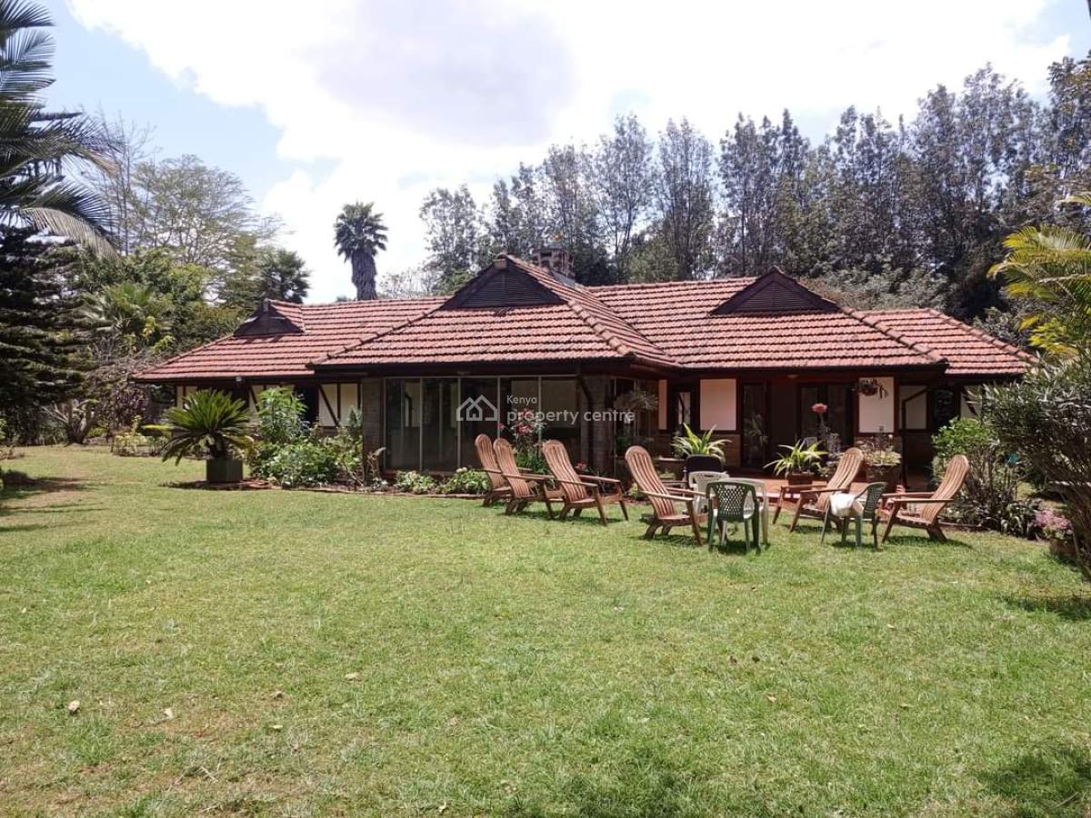 One Acre with 4 Bedroom Bungalow All Ensuite in Miotoni Karen., Karen, Nairobi, Land for Sale