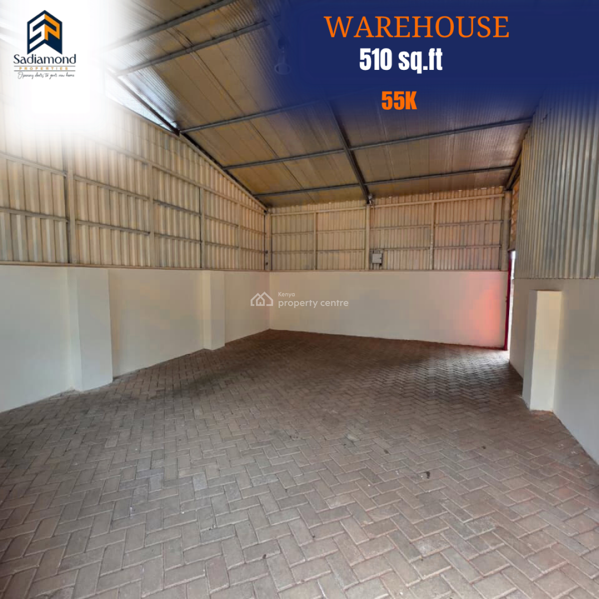 510 Sq Ft Warehous on Thika Road, Thika Road, Thika, Kiambu, Warehouse for Rent