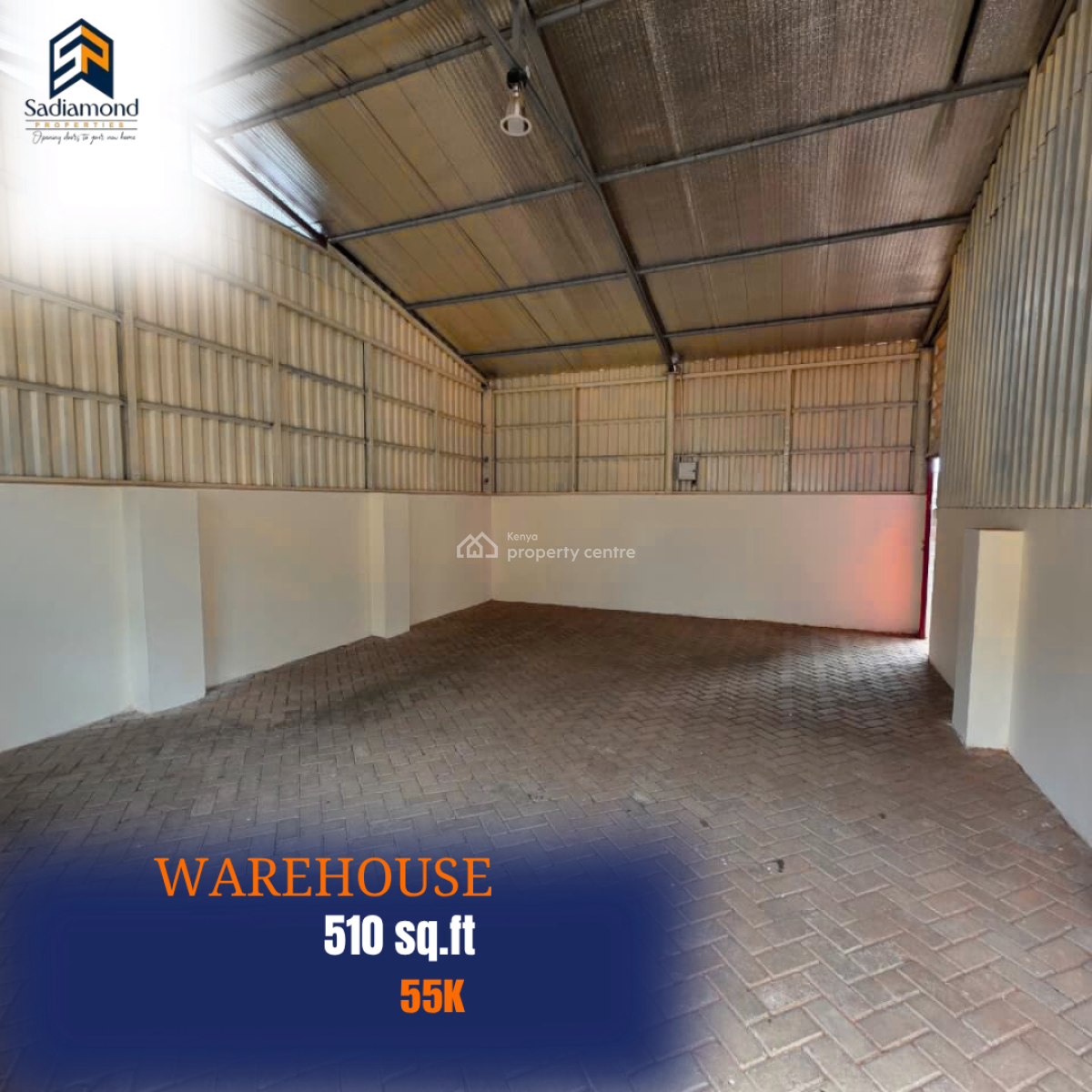 510 Sq Ft Warehous on Thika Road, Thika Road, Thika, Kiambu, Warehouse for Rent