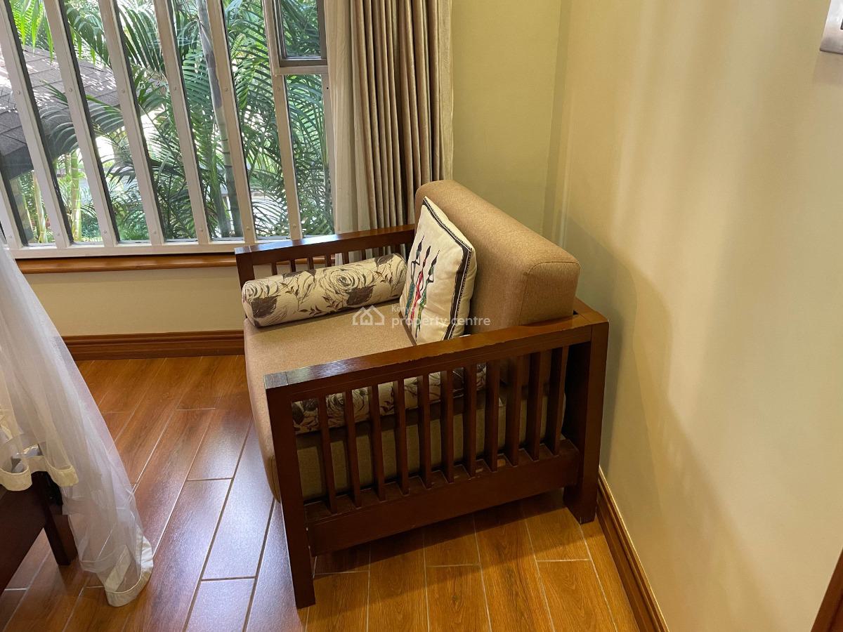 Elegant Furnished & Serviced 2 Bedrooms House with Mature Garden, Runda, Runda, Westlands, Nairobi, House for Rent